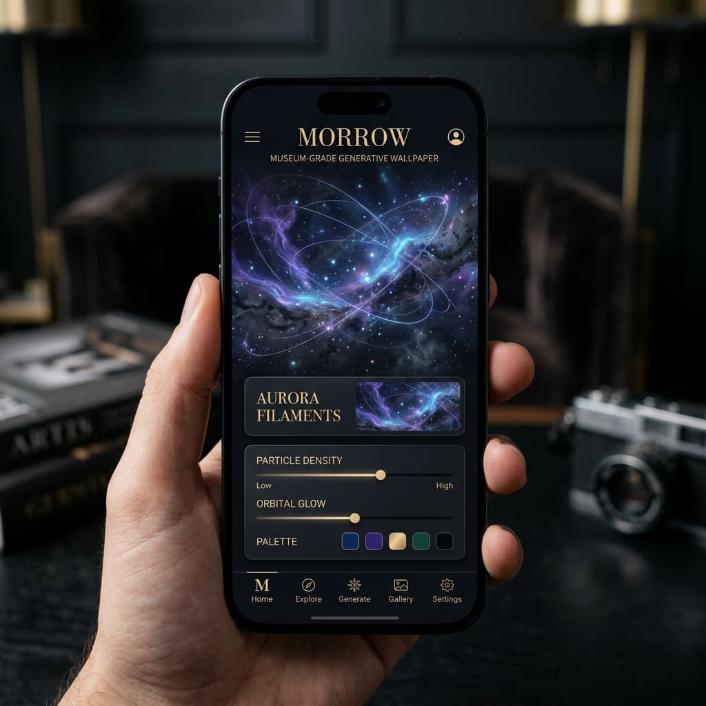 Morrow App Interface Preview