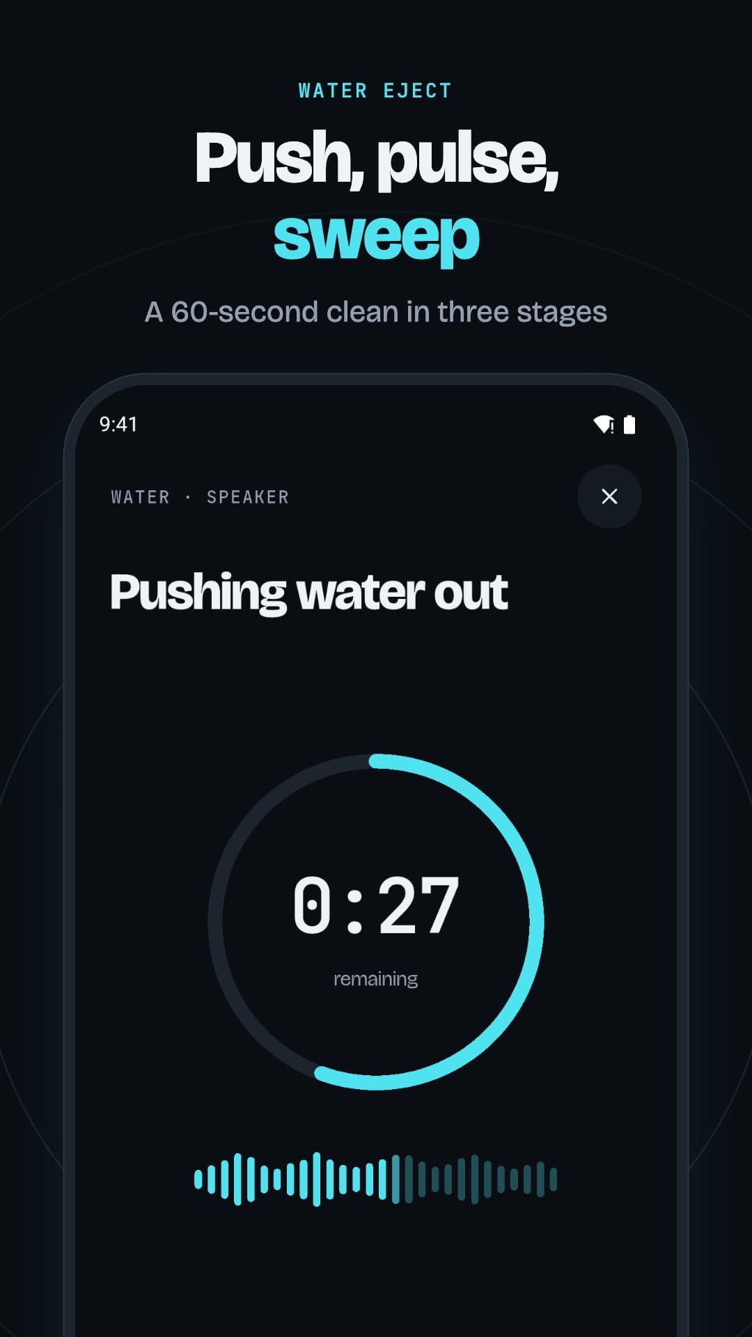 Push, Pulse, Sweep