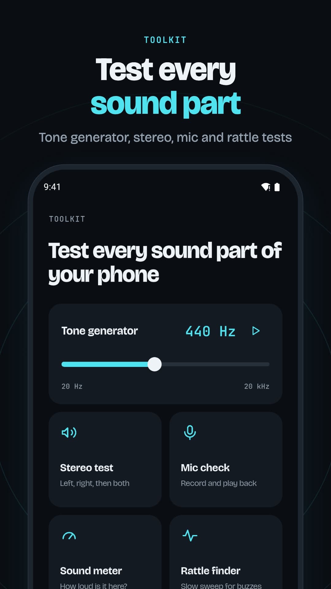 Test Every Sound Part